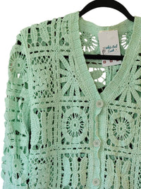Pol - Women's Granny Square Cardigan