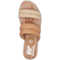 SOREL Women's Ella II Puff Slide in ceramic sea salt - women's sandal - alternate view