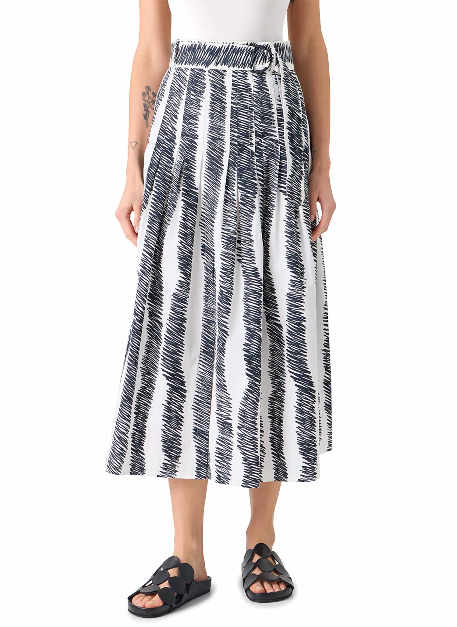 Akris Punto - Cotton Poplin Midi Skirt