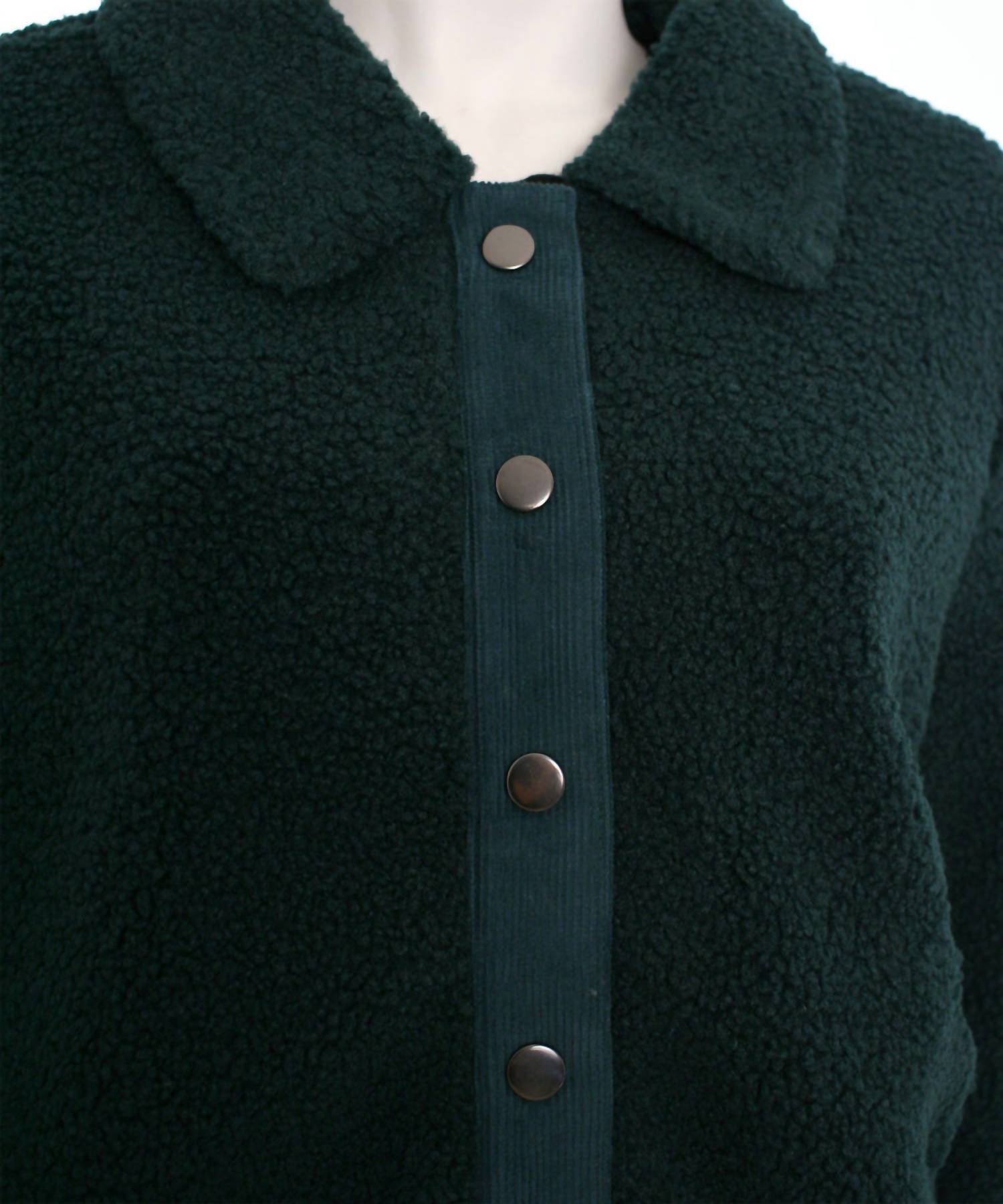 Skies Are Blue - Women's Faux Shearling Jacket