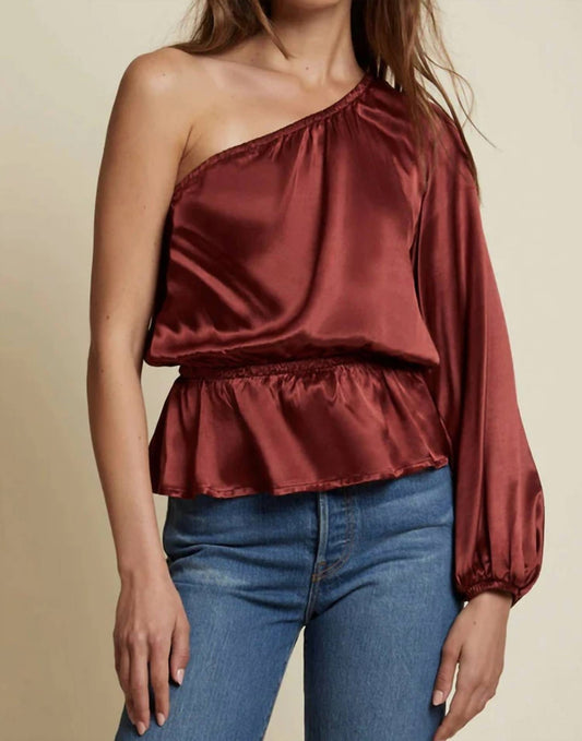 KAMARI ONE-SHOULDER TOP