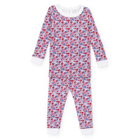 lila + hayes Kids Ava Pajama Set in freedom floral - kids' sleepwear