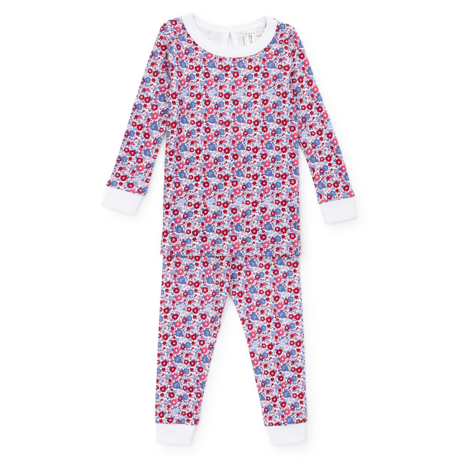 lila + hayes Kids Ava Pajama Set in freedom floral - kids' sleepwear