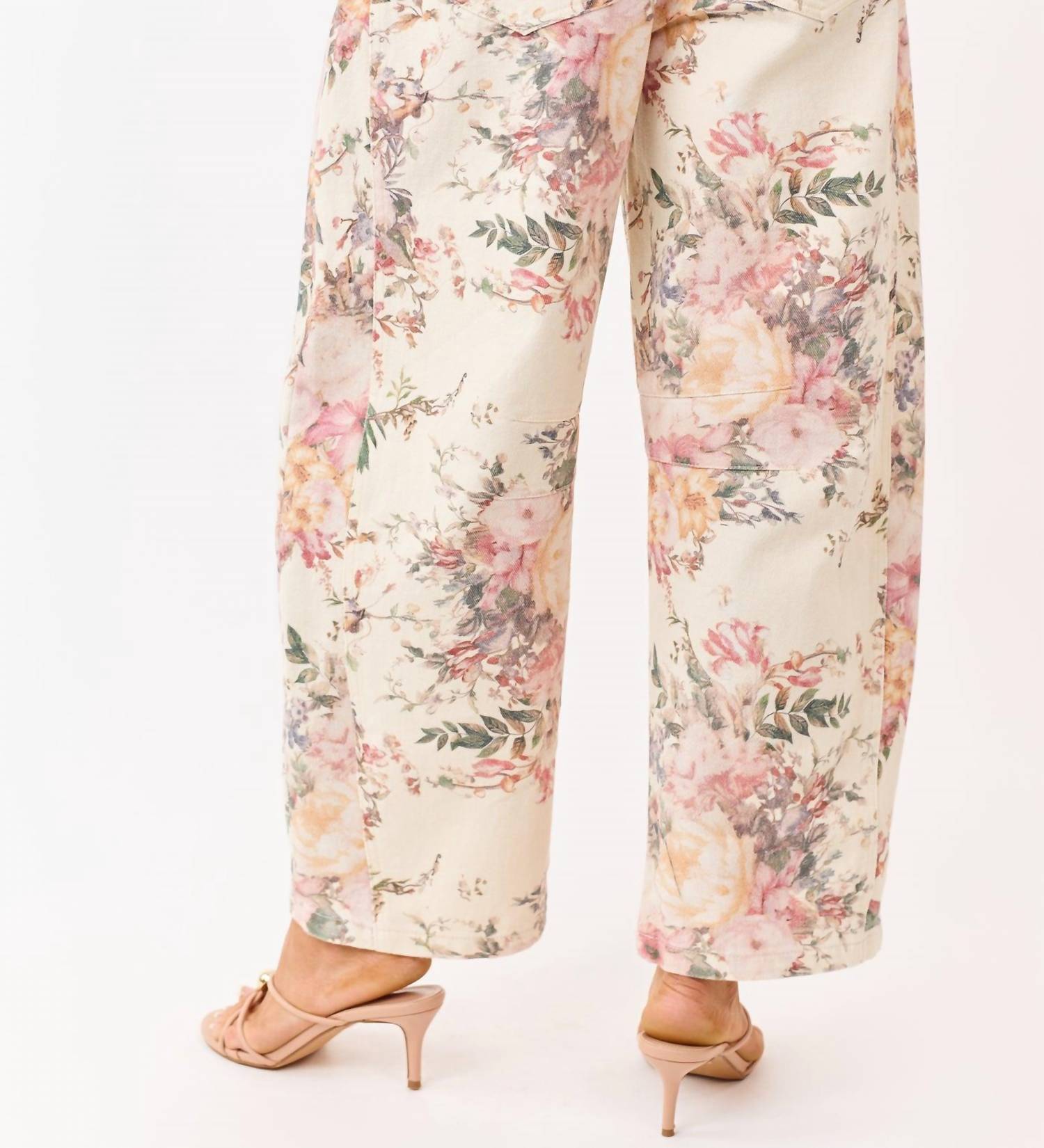 Entro - Blooming Fields Barrel Jeans