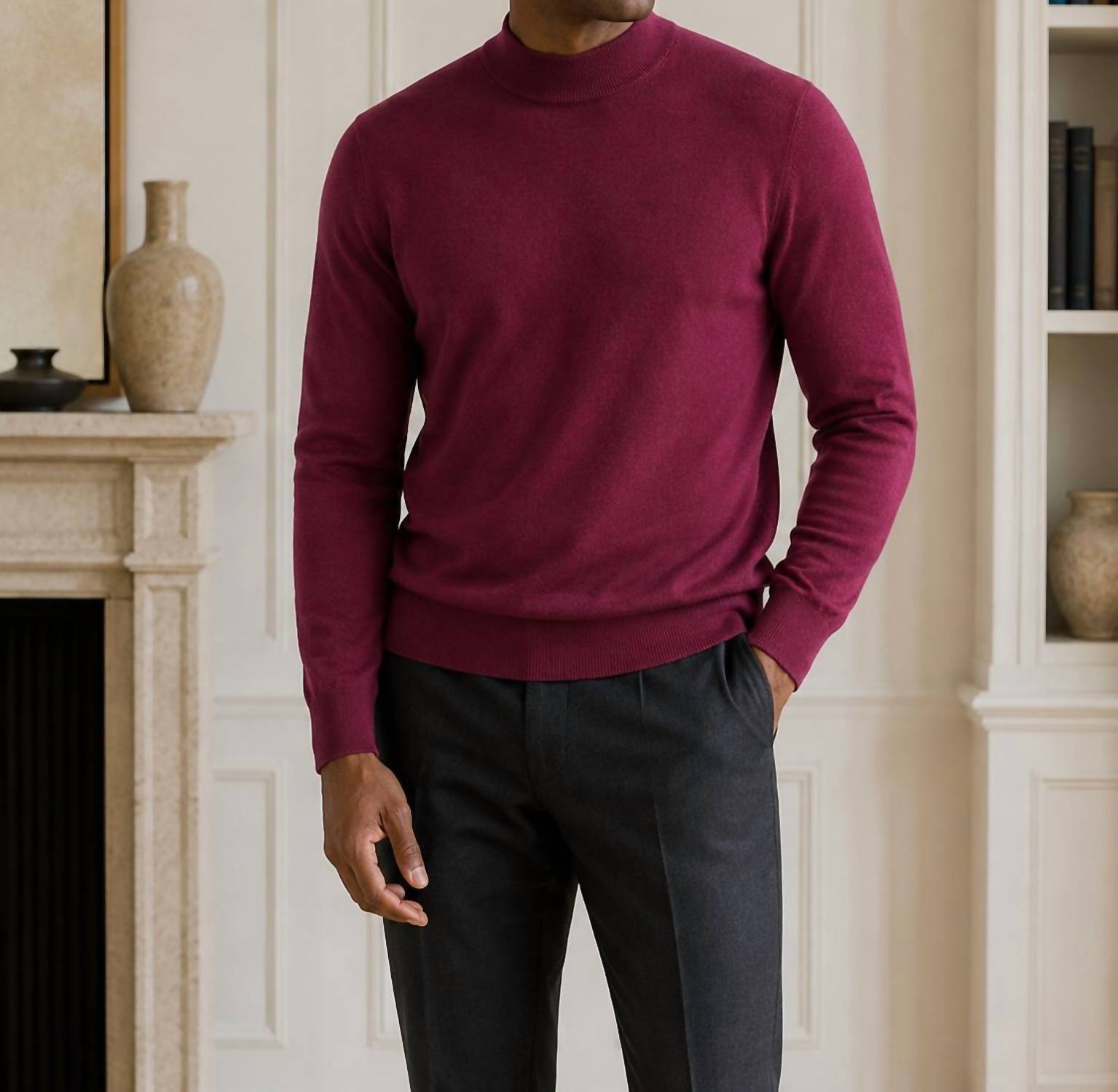 Tulliano - Brighton Mock Neck Sweater