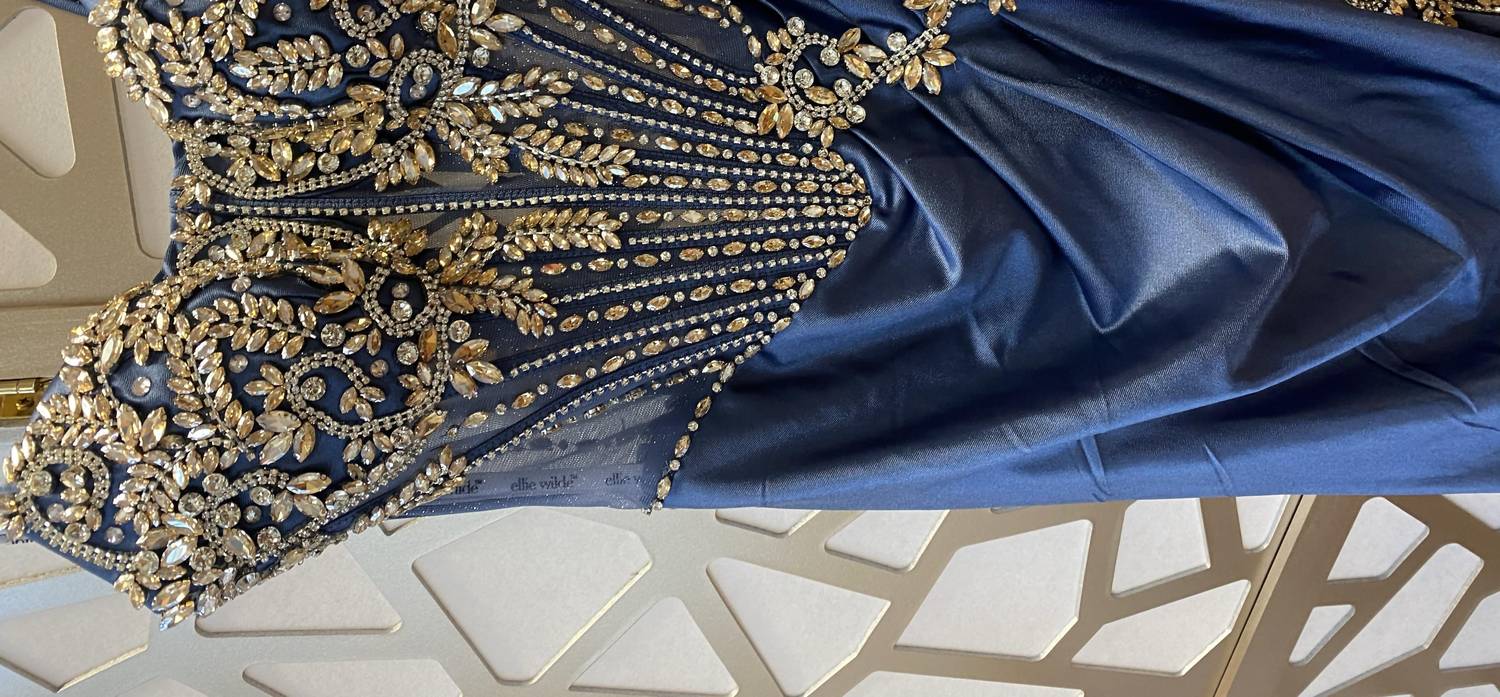 Ellie Wilde - Beaded Prom Gown