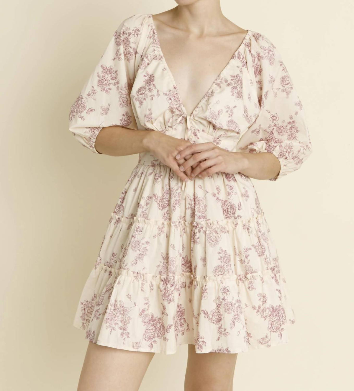 Aureum - Sophia Floral Mini Dress