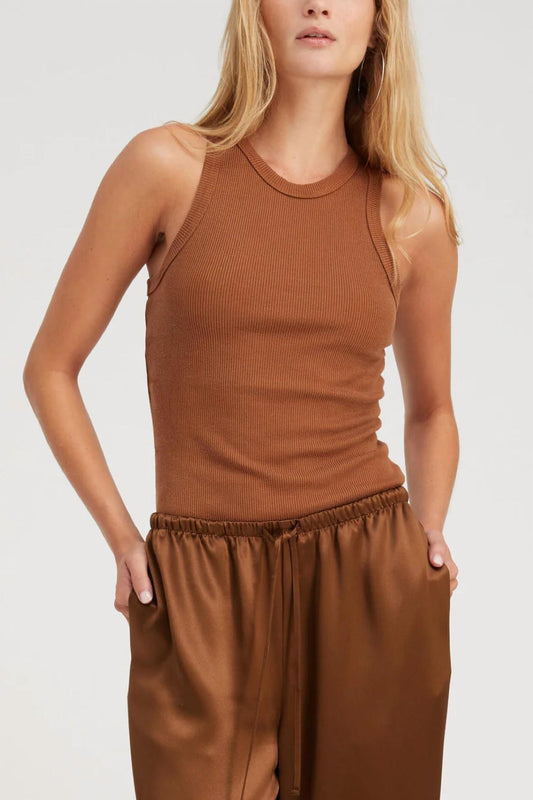 Sprwmn - Rib Racer Front Tank Top