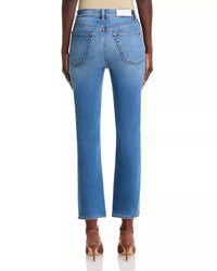 Re/Done - 70s High Rise Cropped Bootcut Jeans