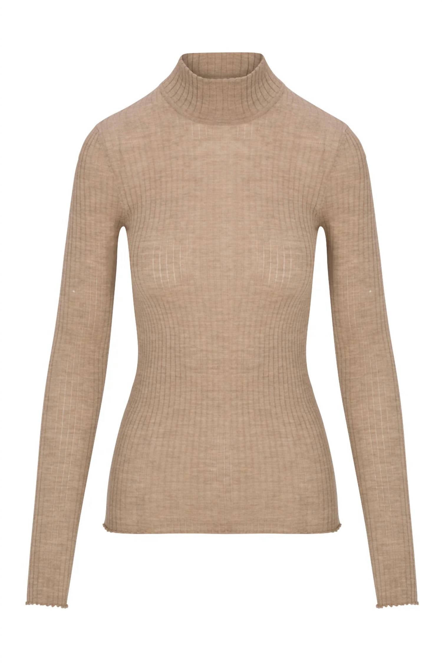 Sprwmn - Mock Neck Top