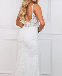 Cinderella Divine - Ryan Lace Low Back Wedding Dress