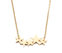 Harper & Jewels Women's Celestial Star Cluster Necklace in gold - women's jewelry