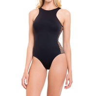 Profile By Gottex - High Neck One Piece Swimsuit