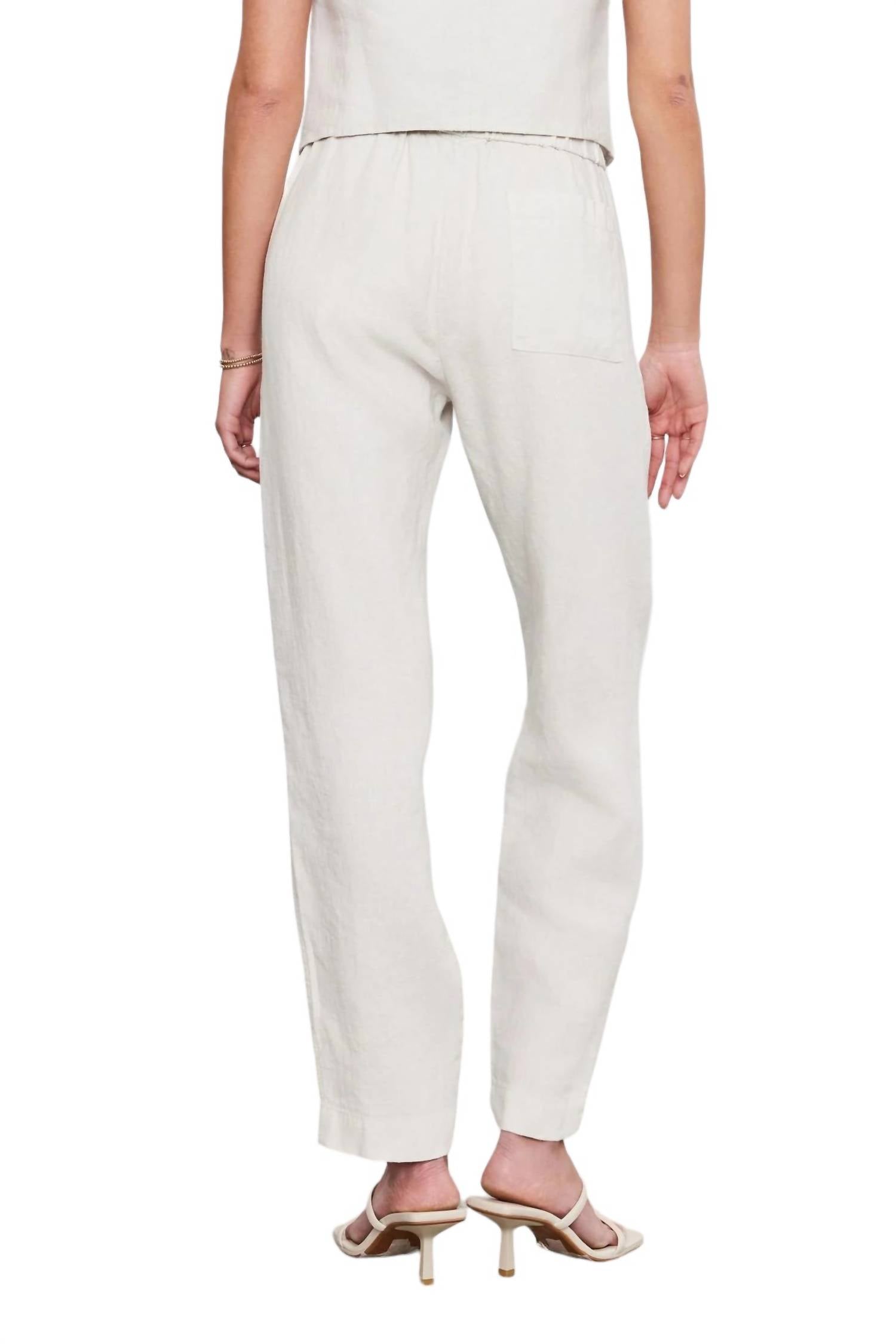 Velvet By Graham & Spencer - Jessie Heavy Linen Pants