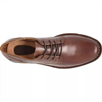 Born Men's Ryker Oxford Shoes in brown wood - men's shoe - detail view