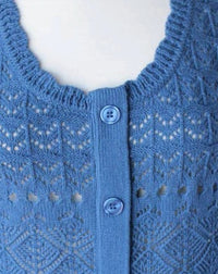 Keren Hart - Women's Knitted Button Down Tank Top
