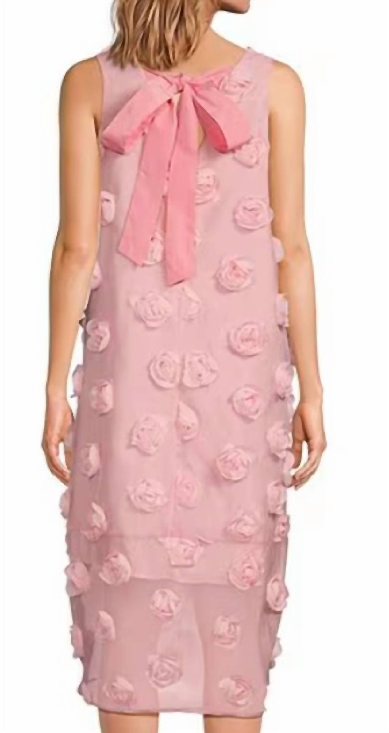 Corey Lynn Calter - Quinn Pink Rose Dress
