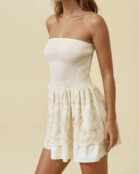Doe And Rae - Tube Top Mini Dress