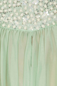 La Fuori - Iridescent Embroidered Top