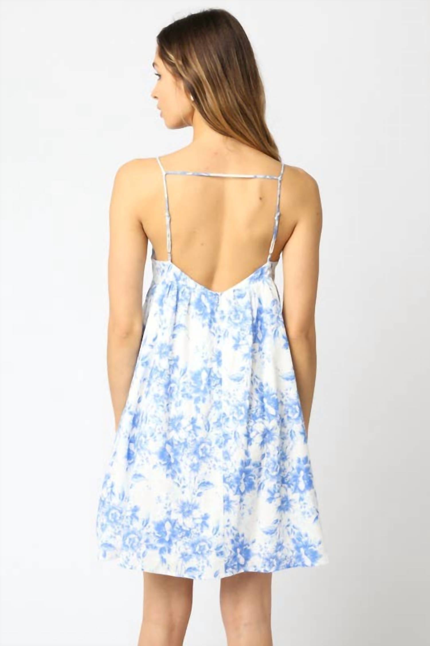 Olivaceous - Oliva Poppy Floral Dress