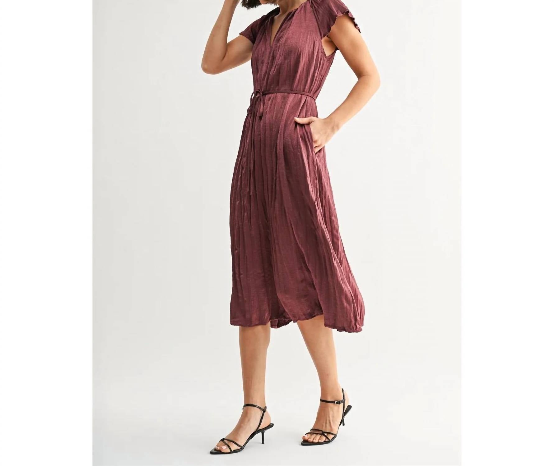 Fun 2 Fun - Laureen Crinkle Dress