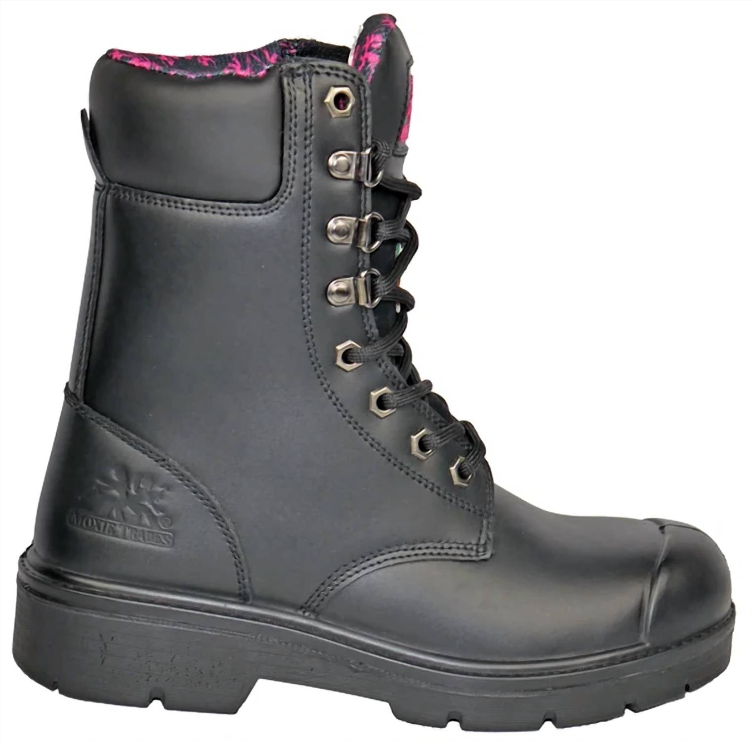 Hoss Boot Company - Women's Moxie Trades 8" Anne Industrial Steel Toe Work Boot