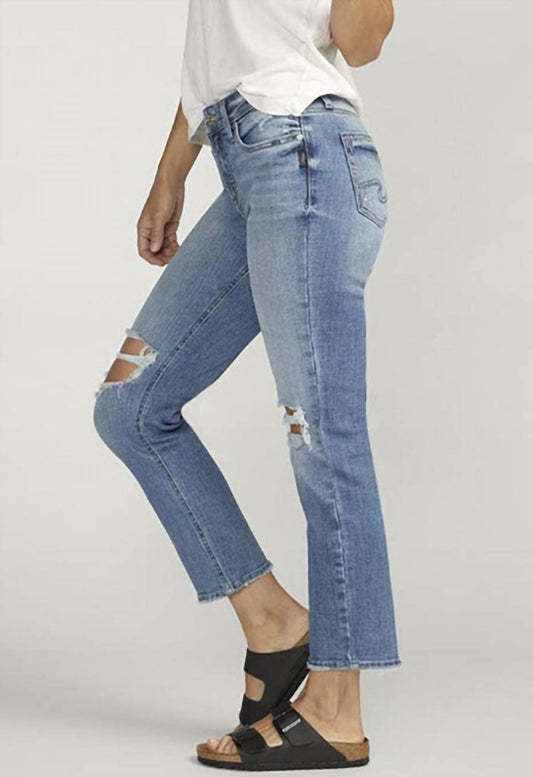 Silver Jeans Co - Women's Suki Curvy Fit Mid Jean