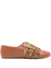 Chloe Women's Susan Flat Shoes in brown - women's flats