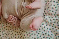 Konges Sløjd Girls' Mino Knit Spencer Jumpsuit in cream and white - kids' item - view 5