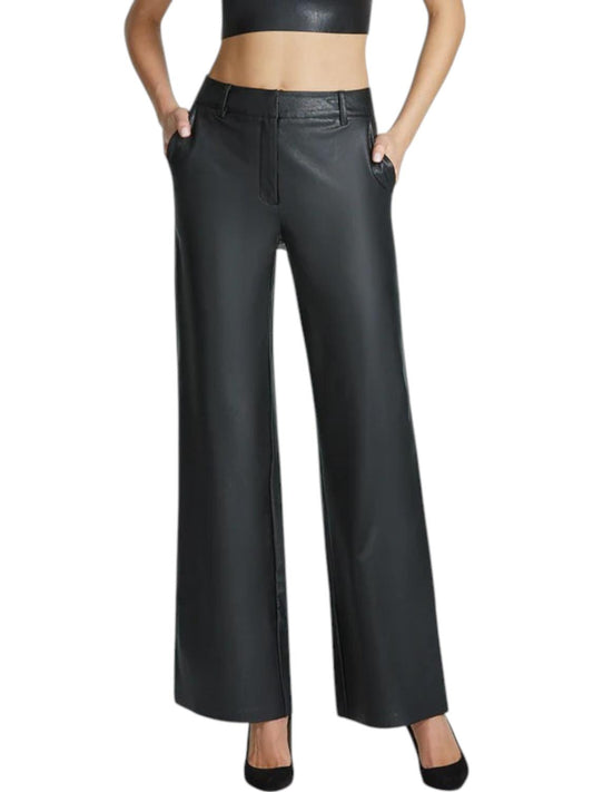 Commando - Faux Leather Wide Leg Trouser