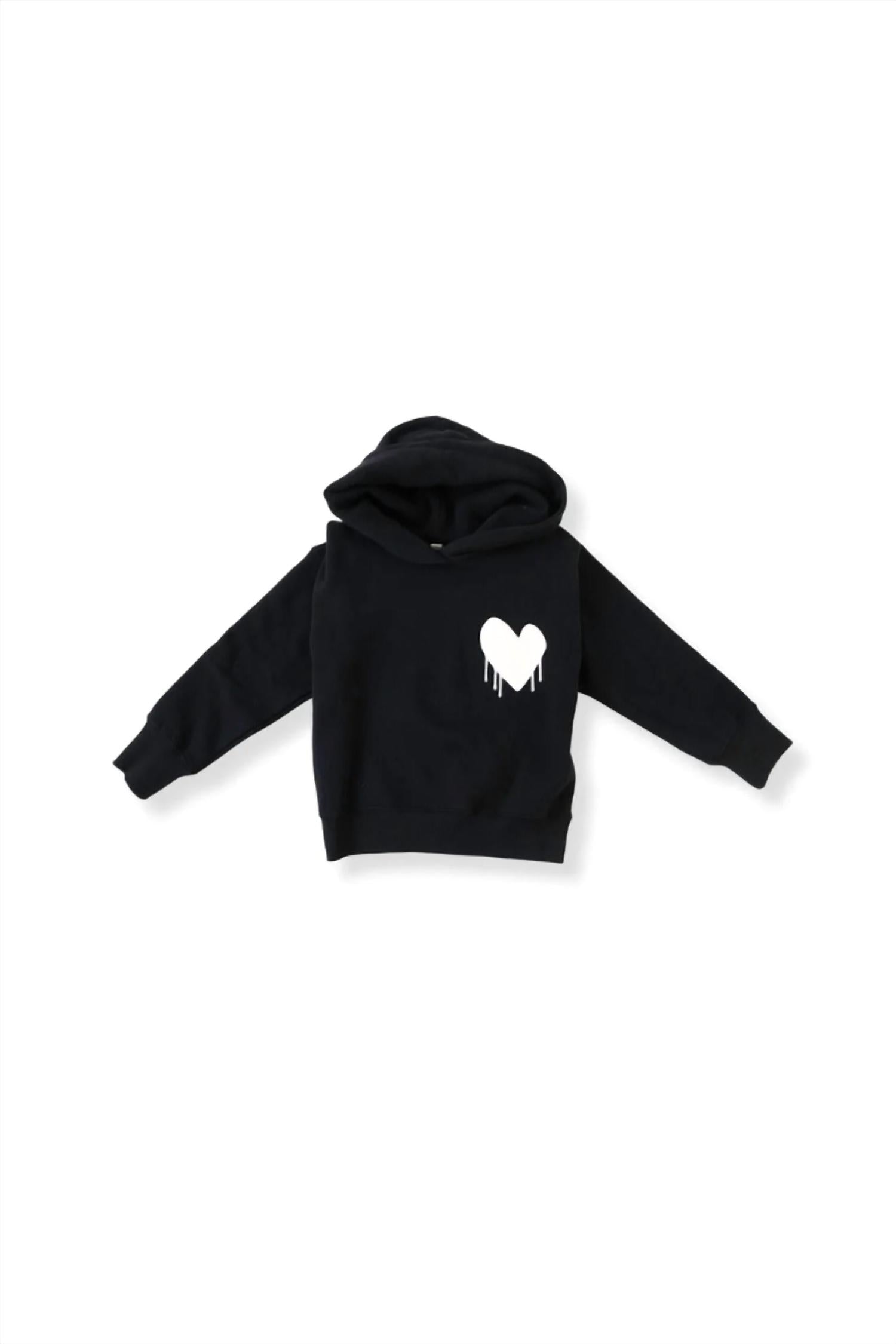 Kerri Rosenthal - Kid's Drippy Heart Hoodie