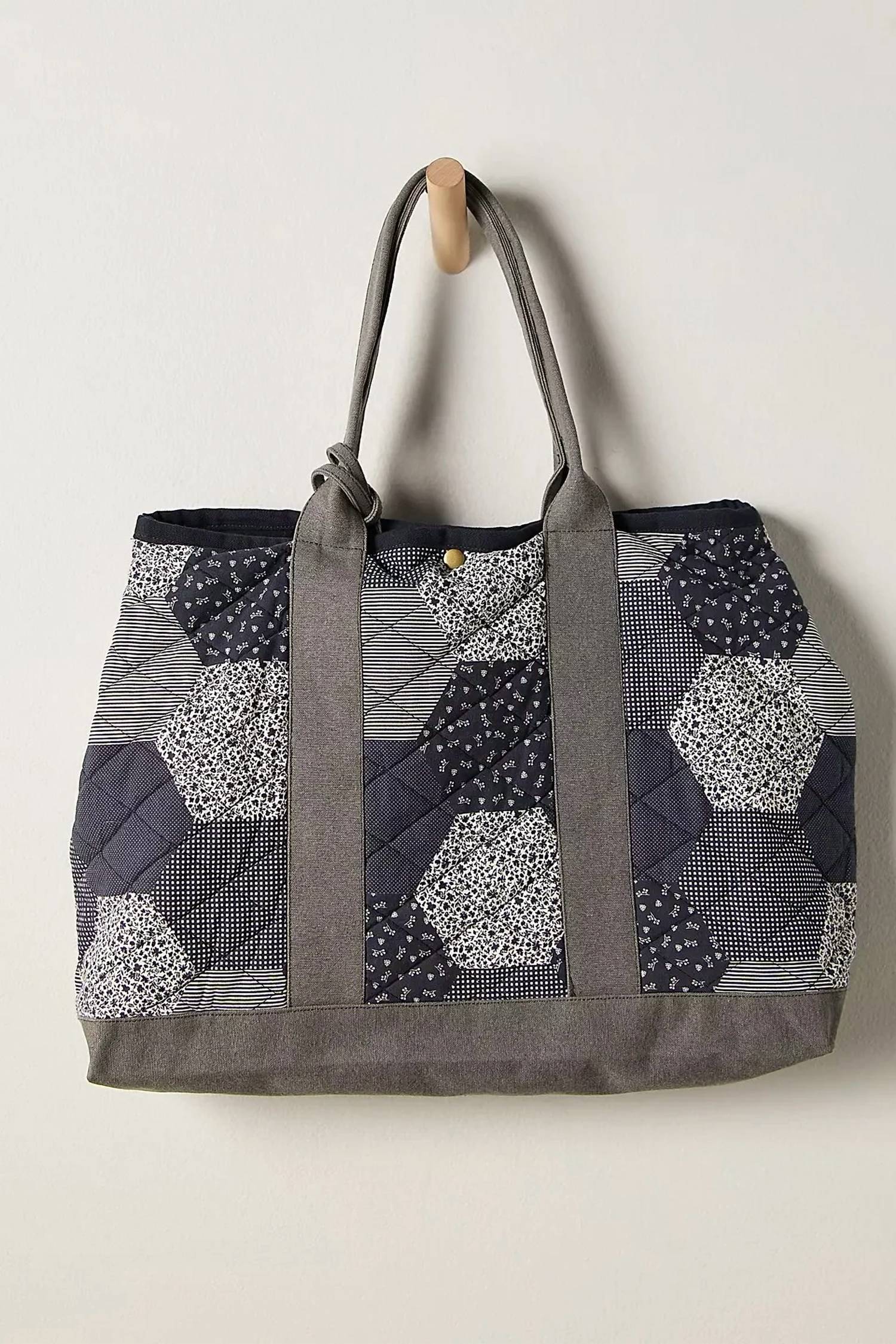 Free People - Women's Pippa Patchwork Tote Bag