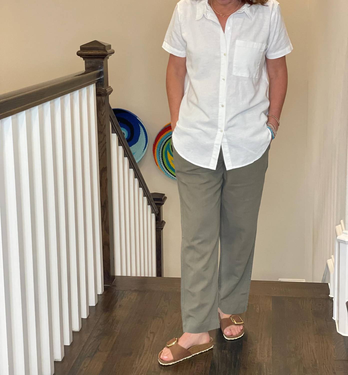 Dylan - Short Sleeve Linen Button Down Shirt