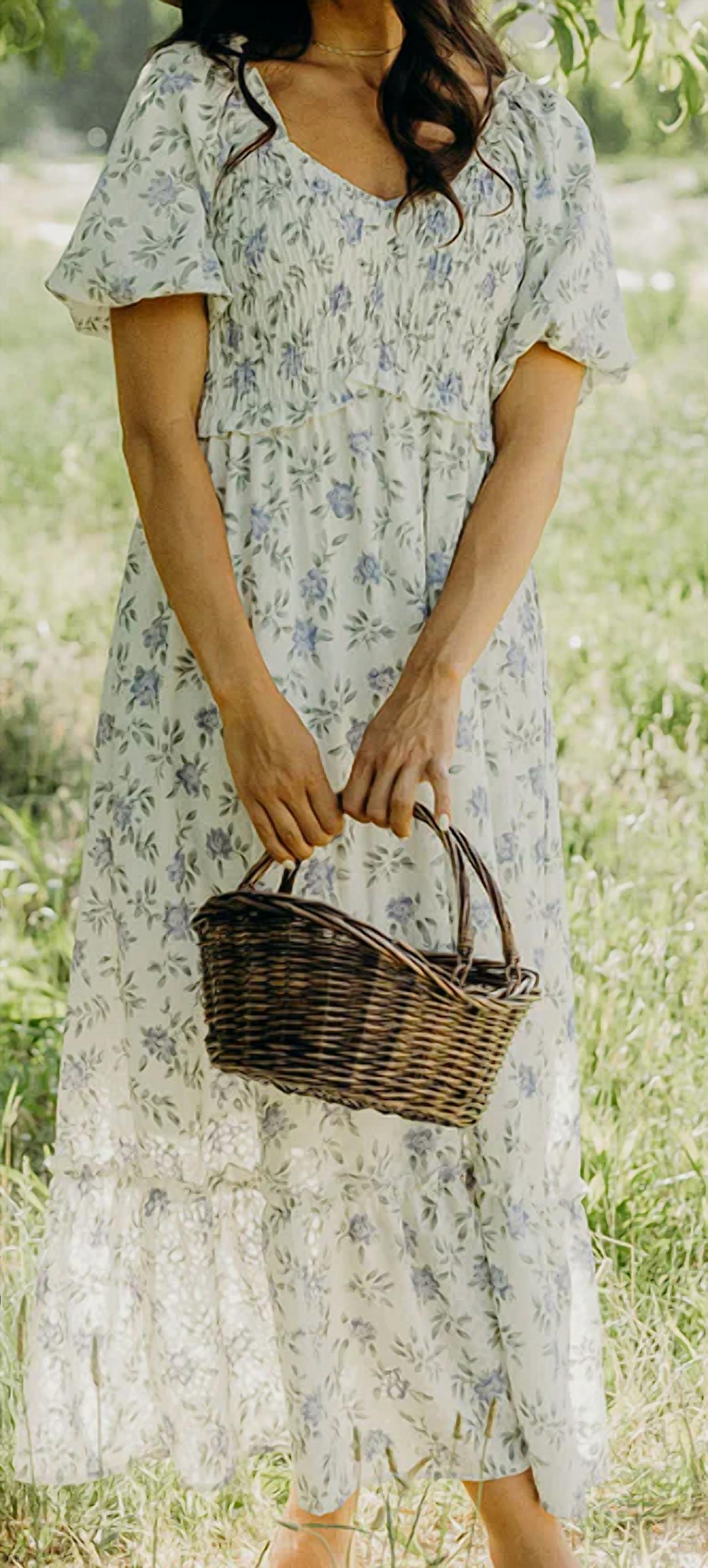 Mikarose - Wisteria Bud Jensen Dress
