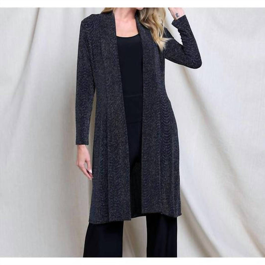 Last Tango - Shimmer Long Duster Jacket