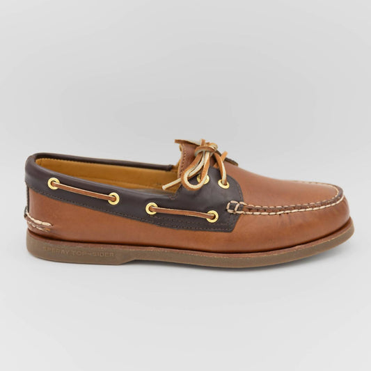 Men's Gold A/O 2 Eye Boat Shoe