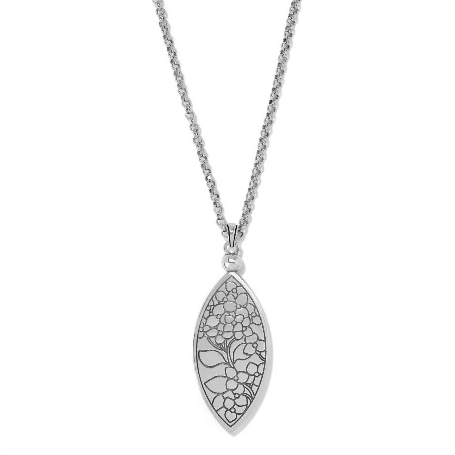 Brighton Women's Hamptons Pendant Necklace in silver - women's jewelry - detail view