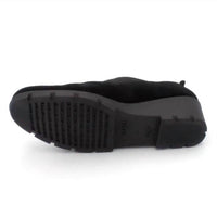The FLEXX Women's Crosstown Slip-on Shoes in black suede - women's shoe - view 5