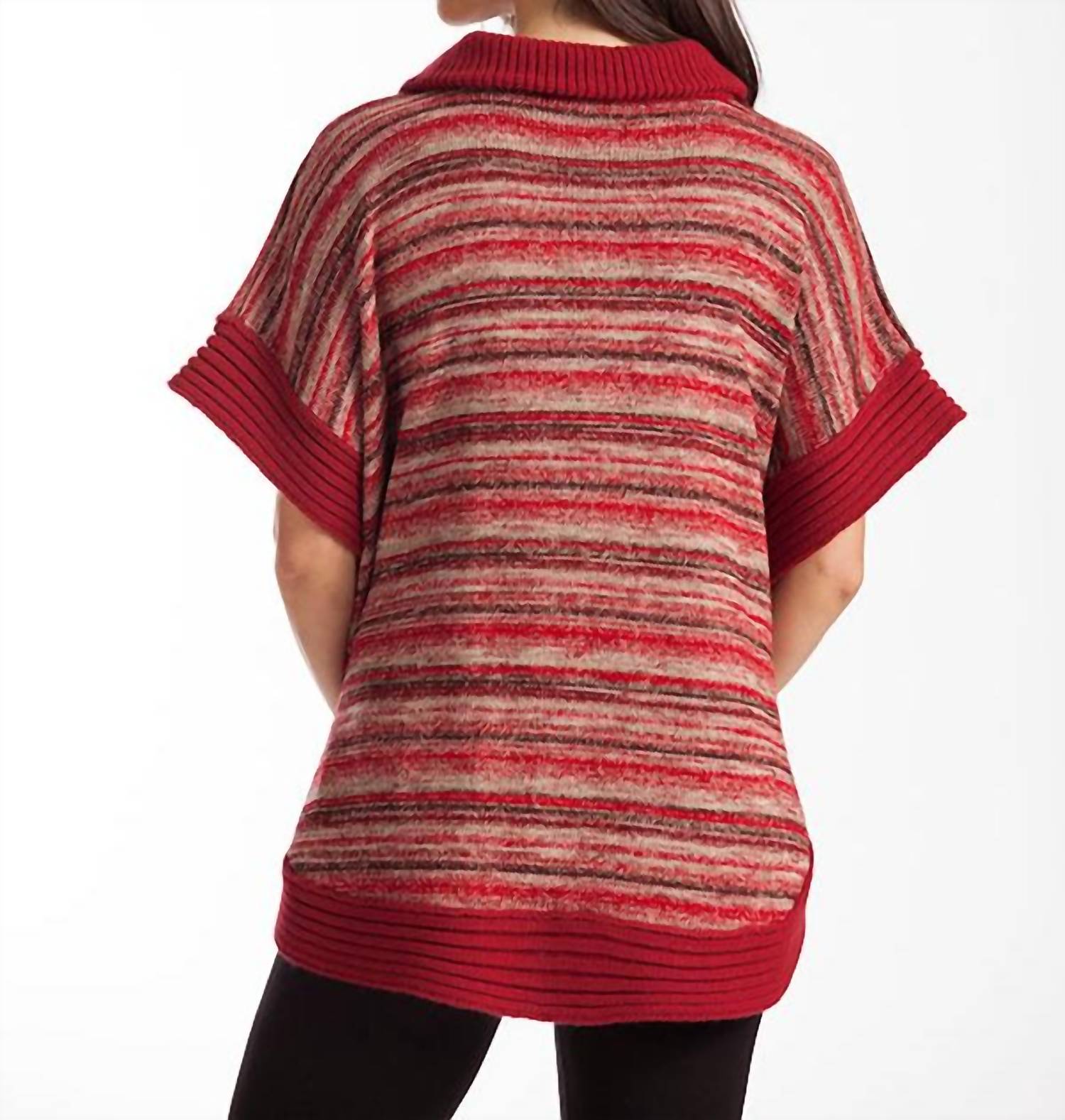 Penelope Zip-Up Poncho
