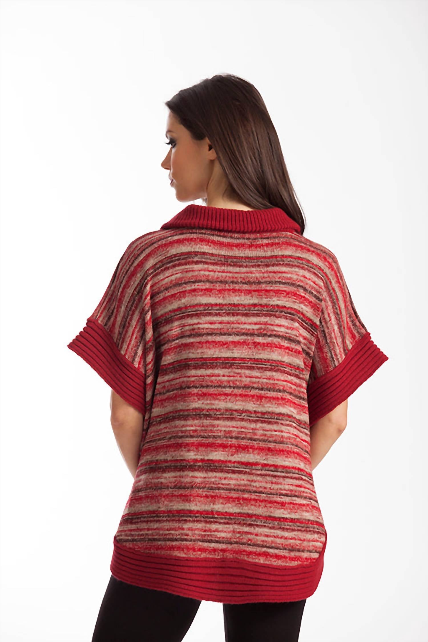 Penelope Zip-Up Poncho