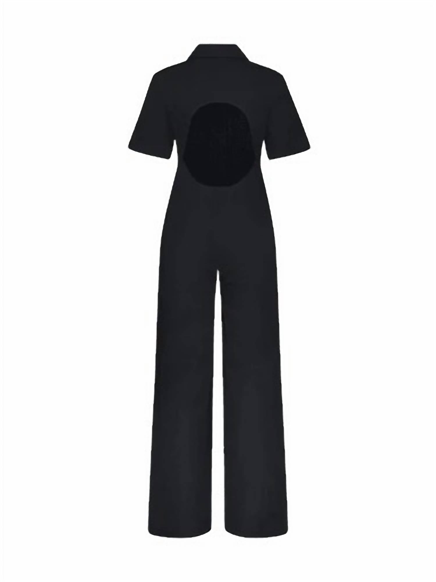 Matthew Bruch - Cargo Open Back Jumpsuit