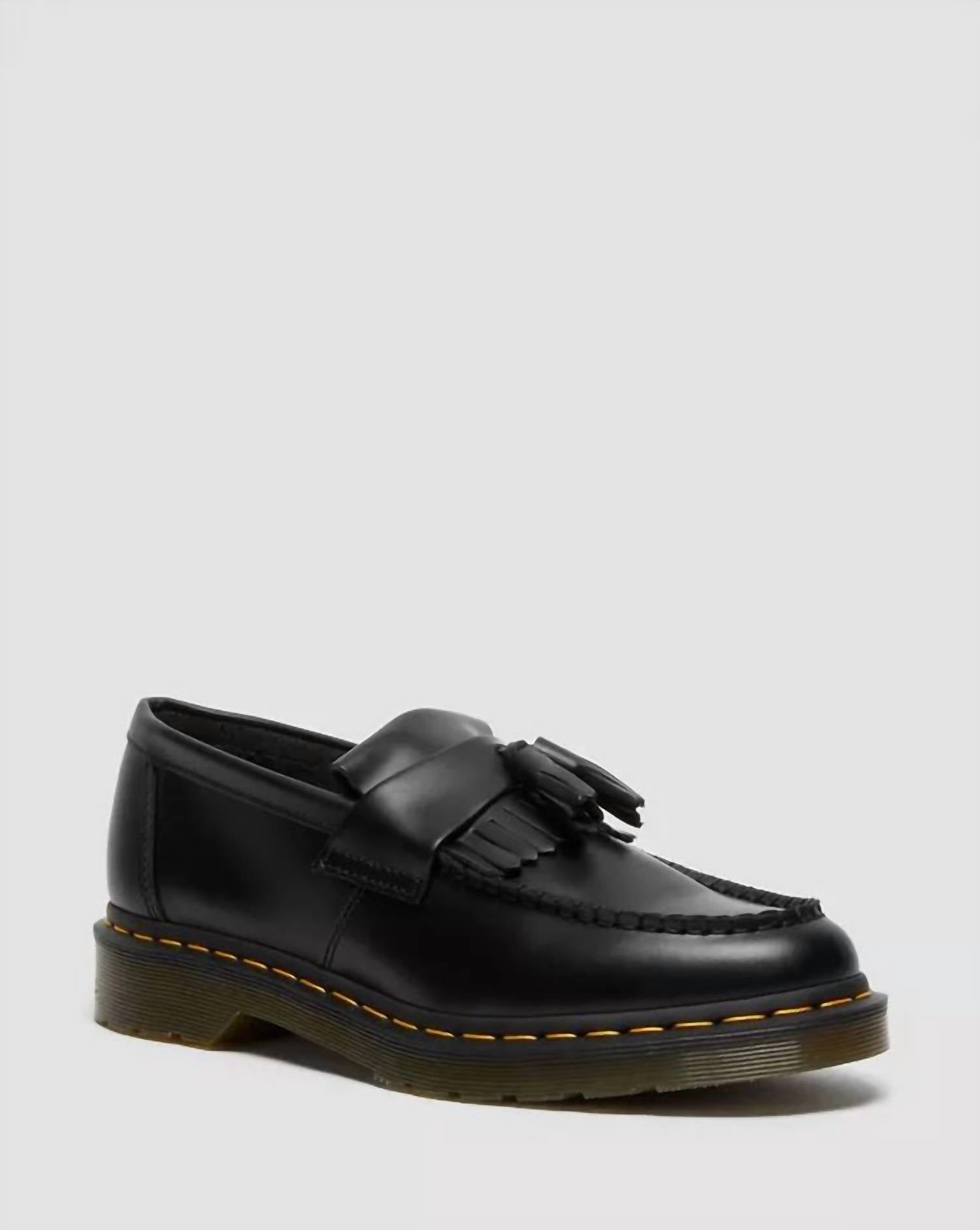 Dr. Martens - Unisex Adrian Smooth Leather Tassel Loafers