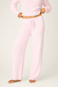 PJ Salvage Bundle Up Boucle Pajama Pant in pink - women's pants