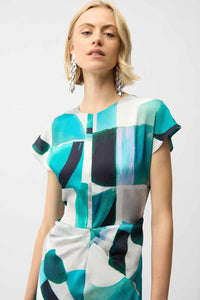 Joseph Ribkoff - Satin Midi Dress
