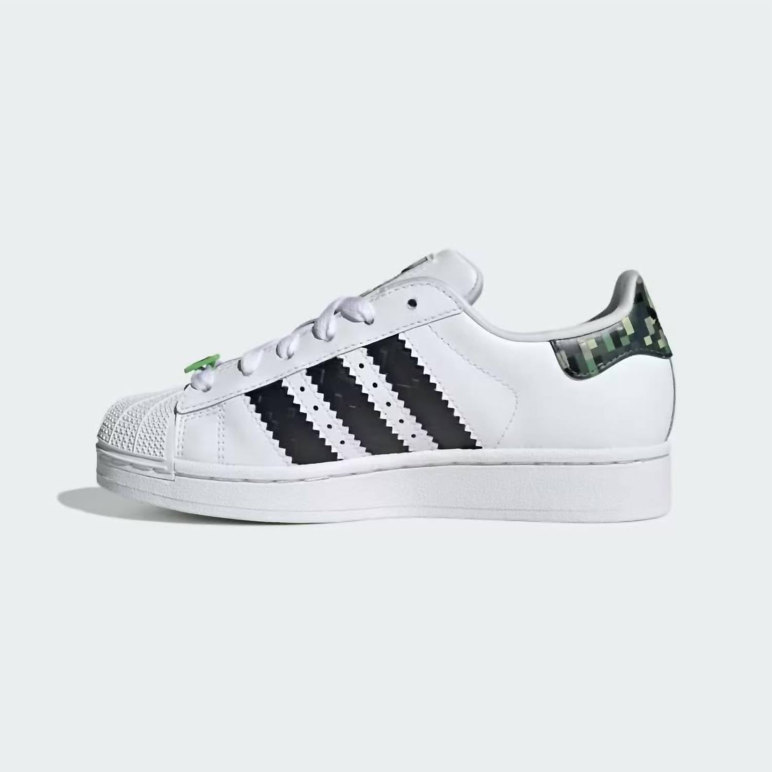Adidas - Big Kids Superstar Ii X Minecraft Shoes