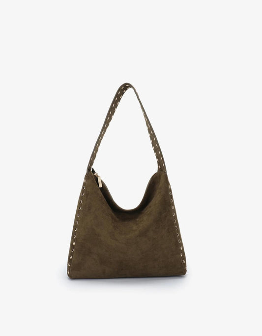 Remi/Reid - Women's Pasadena Studded Shoulder Bag