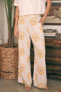 Able - Blossom Linen Pants