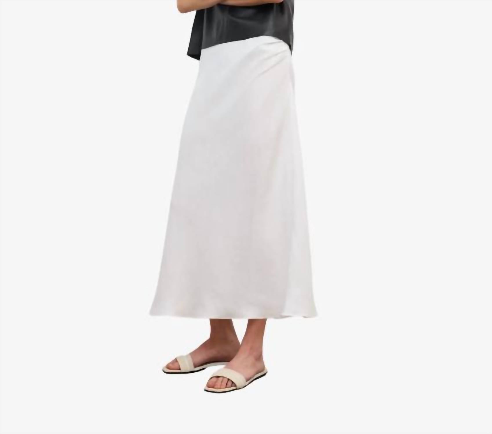 House Of Dagmar - Draped Midi Skirt