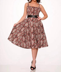 Orchid Bloom - Sylvania Swing Dress