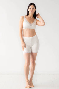 Salua - Cotton Lace Bike Shorts